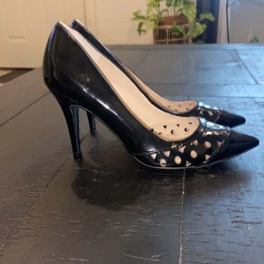 Black Unisa Unneila Classic Cut Out Heels​​​​​​​​​​​​​​​​​​​​​​​​​​​​​​